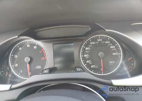 2010 Audi A4 2.0T Premium z USA, uszkodzony, nr VIN WAUBFAFL7AN037448